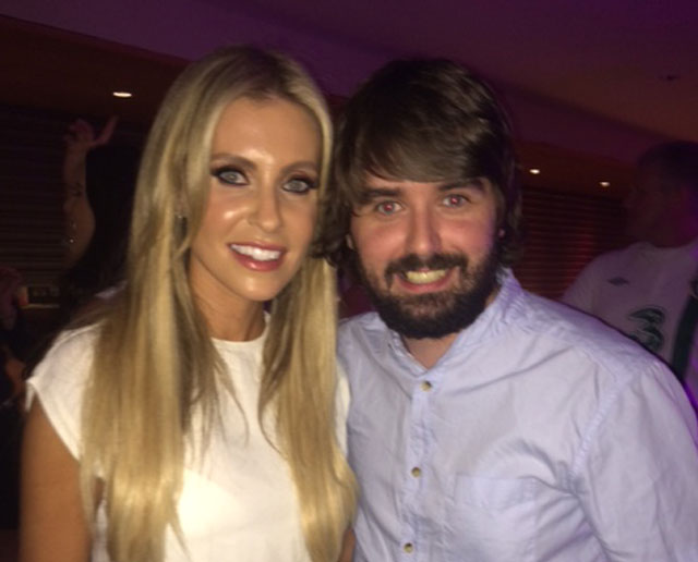 With-Claudine-Keane-model-and-wife-of-Ireland-captain-Robbie-Keane-Players-lounge-Aviva-Stadium-Ireland-v-Gibraltar-October-2014